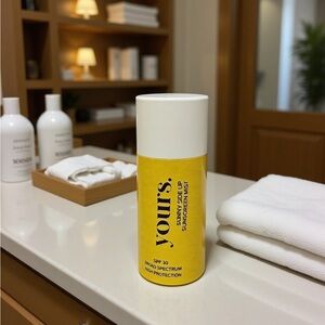 Yours Sunny Side Up Sunscreen Mist Made in Switzerland 30 SPF no white cast